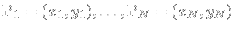 $ \mathrm{P}_1 = (x_1,y_1), \ldots, \mathrm{P}_N = (x_N,y_N)$