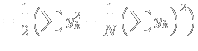 $\displaystyle = \frac{1}{2} \Bigl( \sum y_k^2 - \frac{1}{N} \Bigl(\sum y_k\Bigr)^2 \Bigr)$